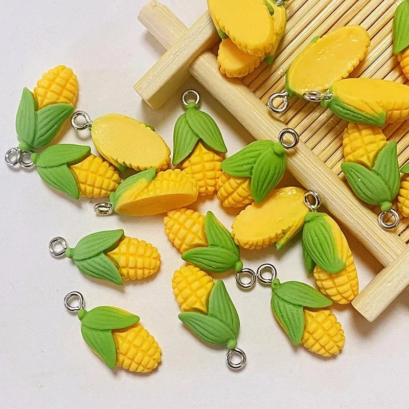 Resin Art Supplies - 20 szt. Zabawne Mini Kukurydzy Warzywa