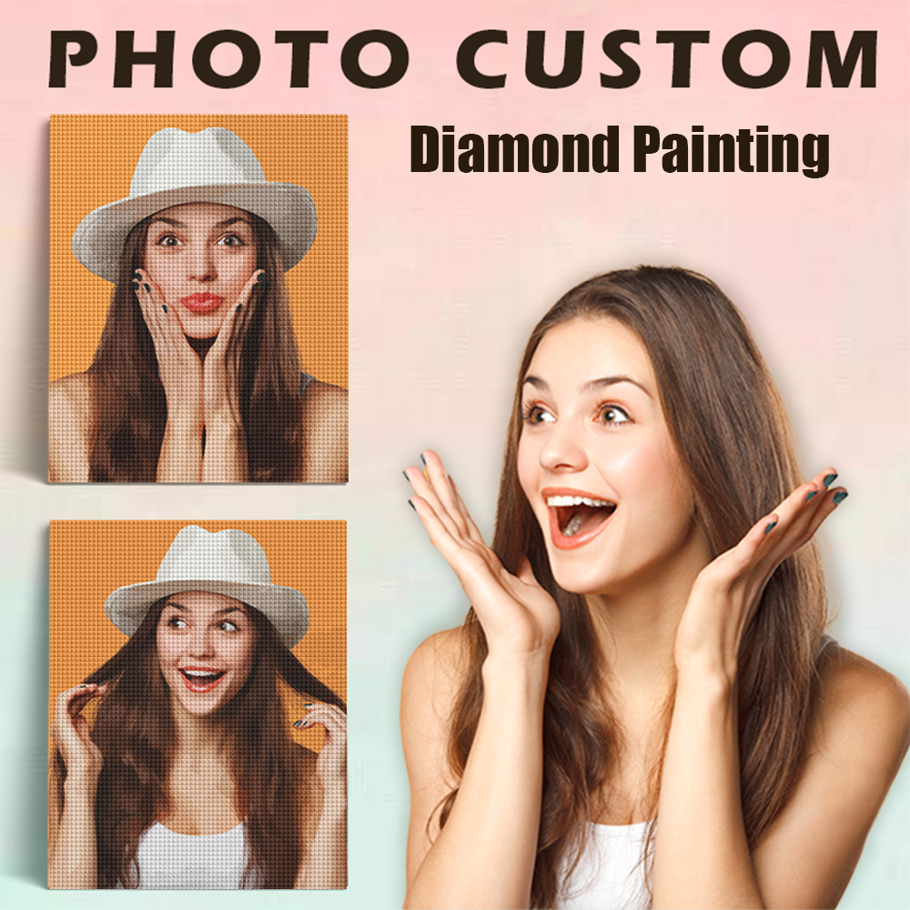 Resin Art Supplies - Evershine Pełny Kwadratowy/Okrągły Obraz Diamentowy z
