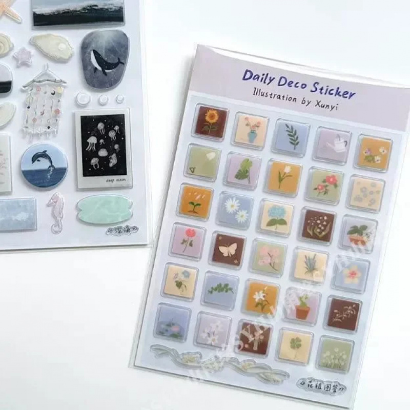 Urocze kreskówkowe naklejki 3D – Resin Art Phone Case recenzja i cena