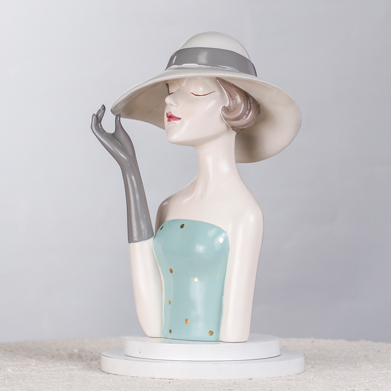 Figurka dziewczyny w stylu Ins – Resin Art Instagram recenzja i cena