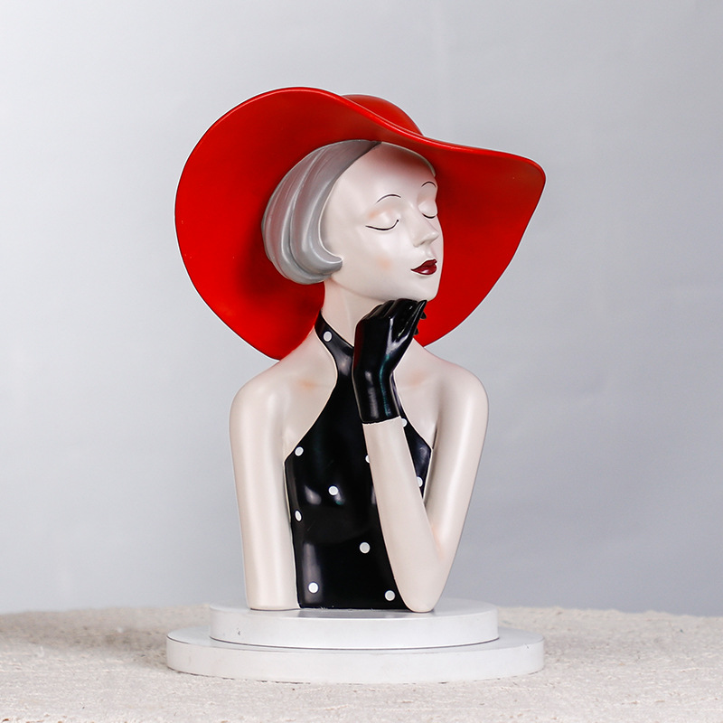 Figurka dziewczyny w stylu Ins – Resin Art Instagram recenzja i cena