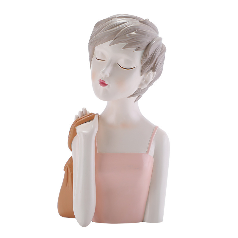 Figurka dziewczyny w stylu Ins – Resin Art Instagram recenzja i cena