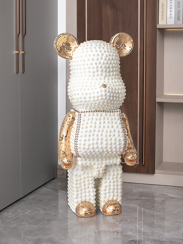 Cartoon Bear Ornament Home Dec – Resin Art In Floor recenzja i cena
