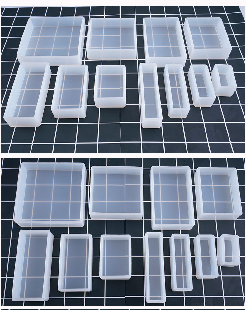 1PC Cube Cuboid wisiorek naszy – Resin Art Cube recenzja i cena