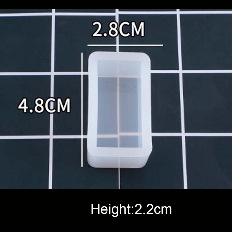 1PC Cube Cuboid wisiorek naszy – Resin Art Cube recenzja i cena