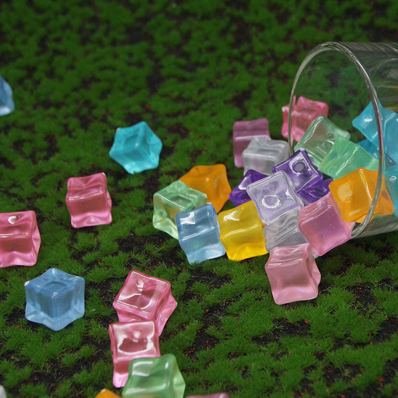 20 sztuk świecących 14cm kamie – Resin Art Cube recenzja i cena
