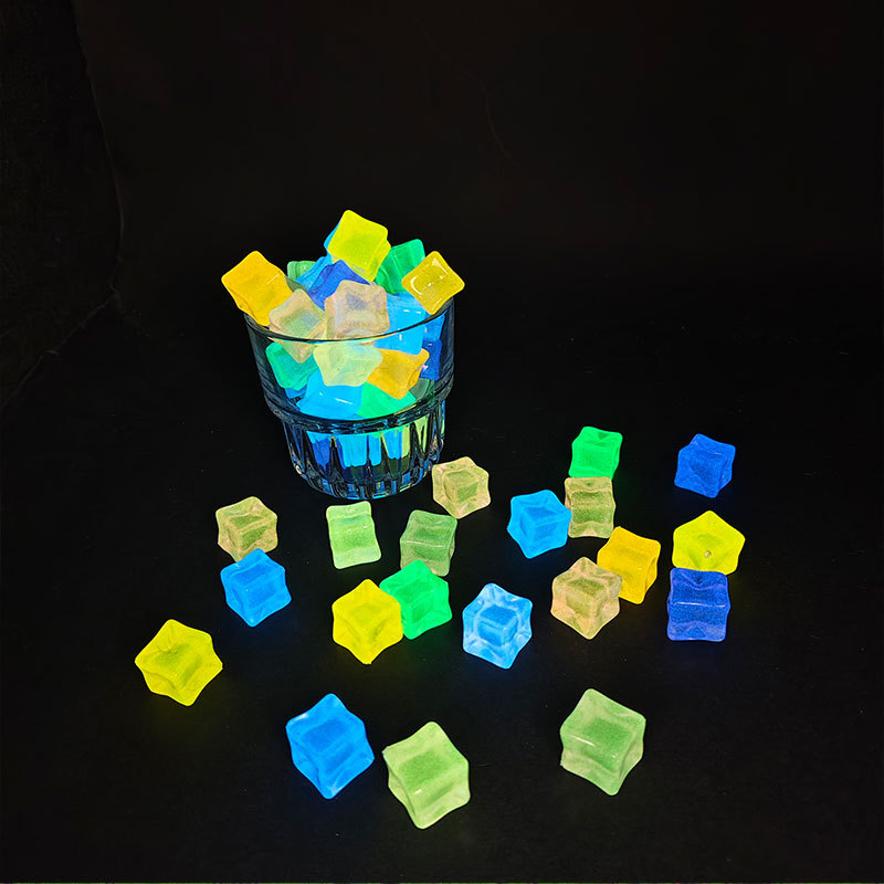 20 sztuk świecących 14cm kamie – Resin Art Cube recenzja i cena