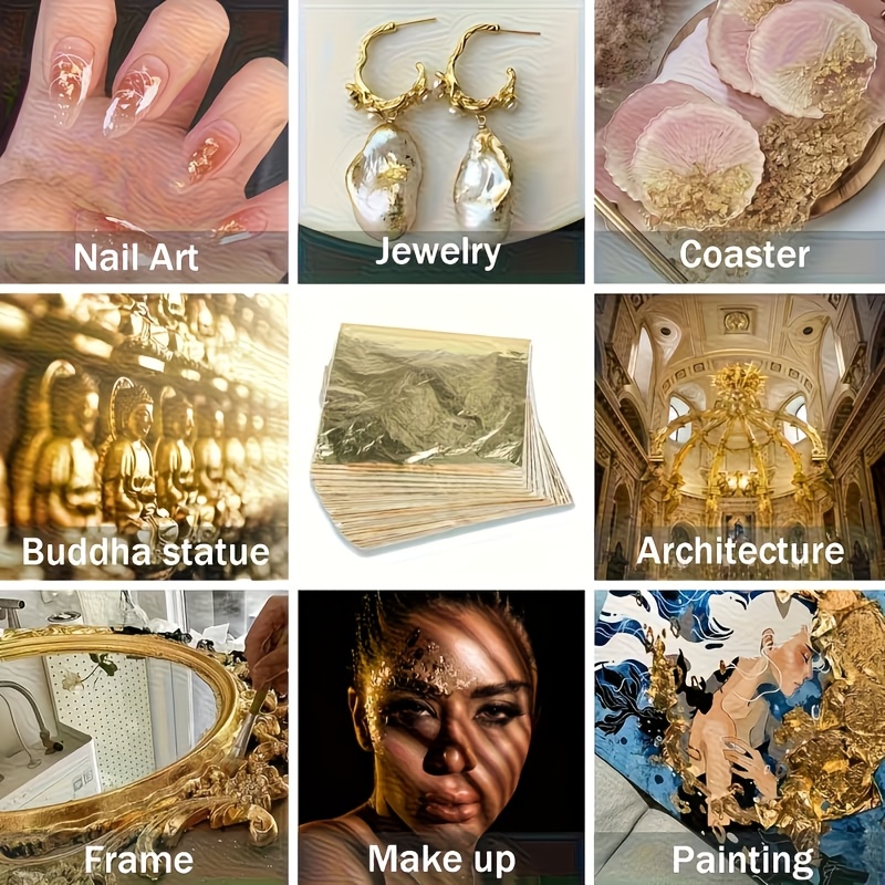 Zestaw 100 sztuk imitacji złot – Resin Art For Wedding Gift recenzja i cena