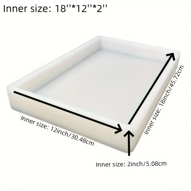 Forma silikonowa 18*12*2 cali  – Resin Art Supplies recenzja i cena
