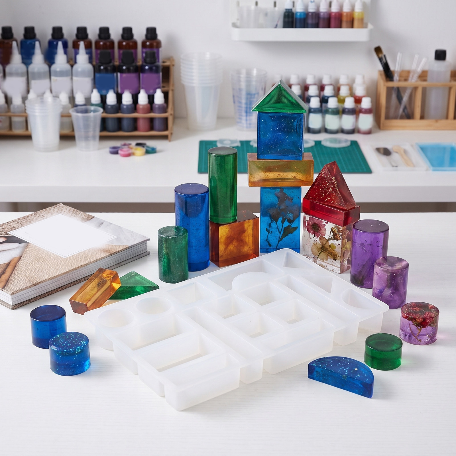 Forma do odlewania z żywicy ep – Resin Art Cube recenzja i cena