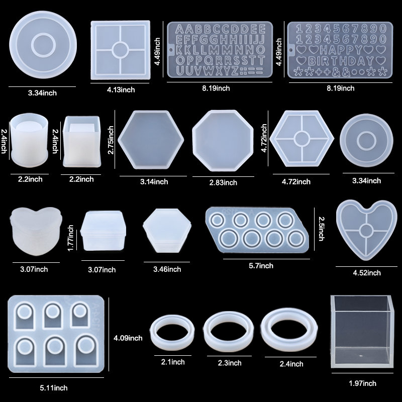 Zestaw silikonowe formy żywicz – Resin Art Earrings Kit recenzja i cena
