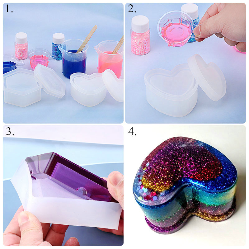 Zestaw silikonowe formy żywicz – Resin Art Earrings Kit recenzja i cena