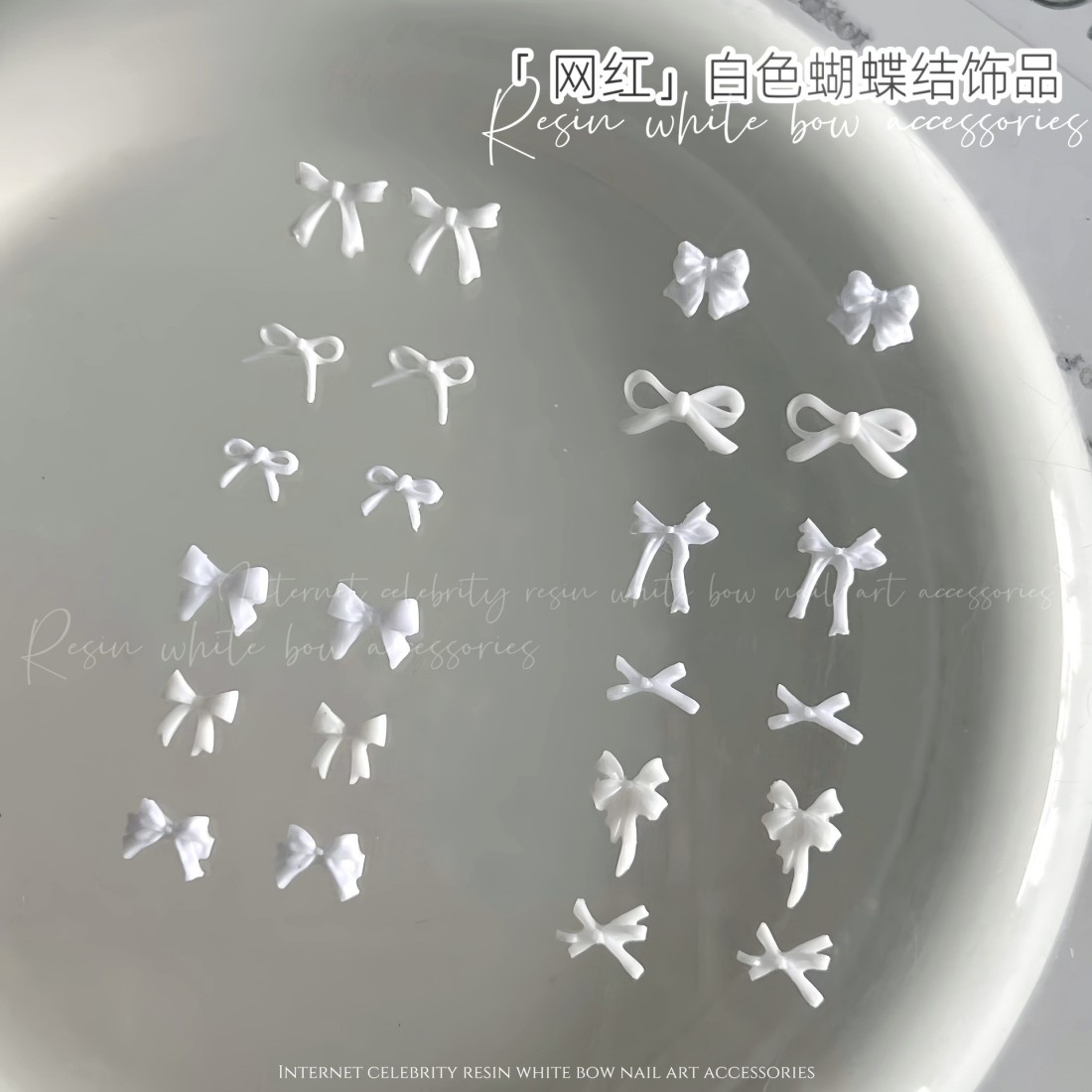 YYM 50 SZTUK Białe Kokardki do – Resin Art Instagram recenzja i cena