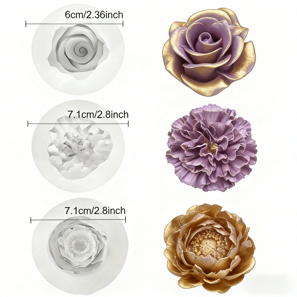 3-częściowe silikonowe formy d – Resin Art For Wedding Gift recenzja i cena