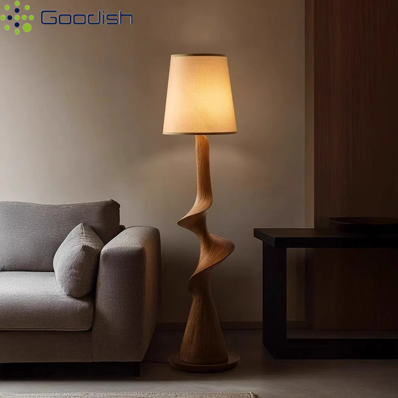 Japońska lampa podłogowa LED w – Resin Art In Floor recenzja i cena