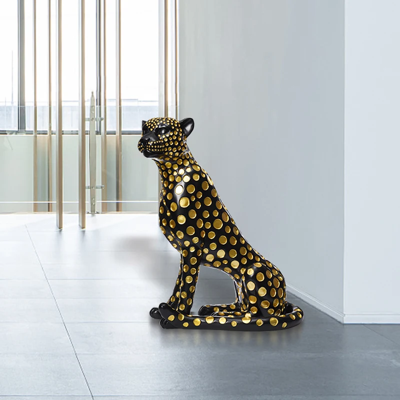 Dekoracja Domu Statua Leoparda – Resin Art In Floor recenzja i cena