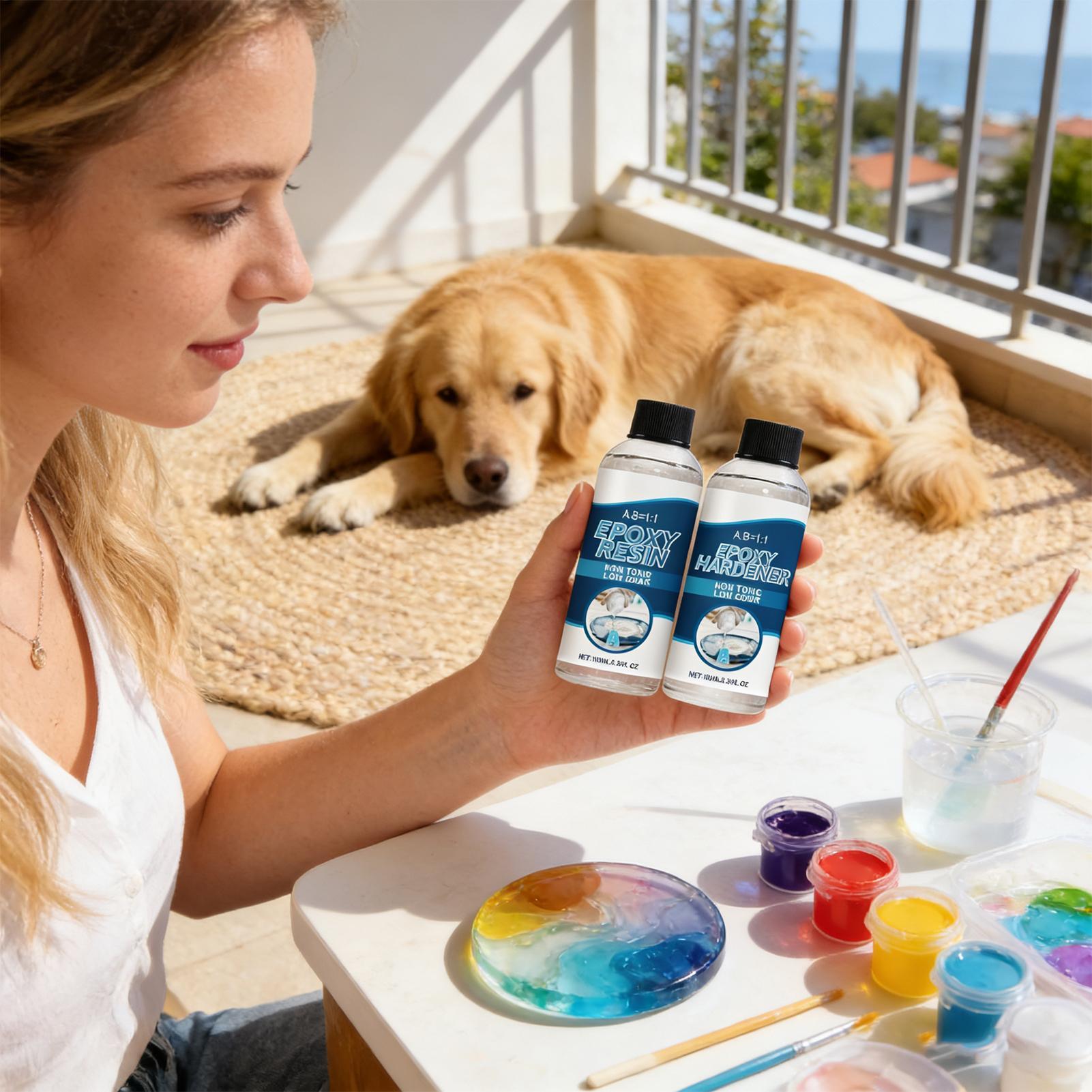 Zestaw żywicy epoksydowej klej – Resin Art Earrings Kit recenzja i cena