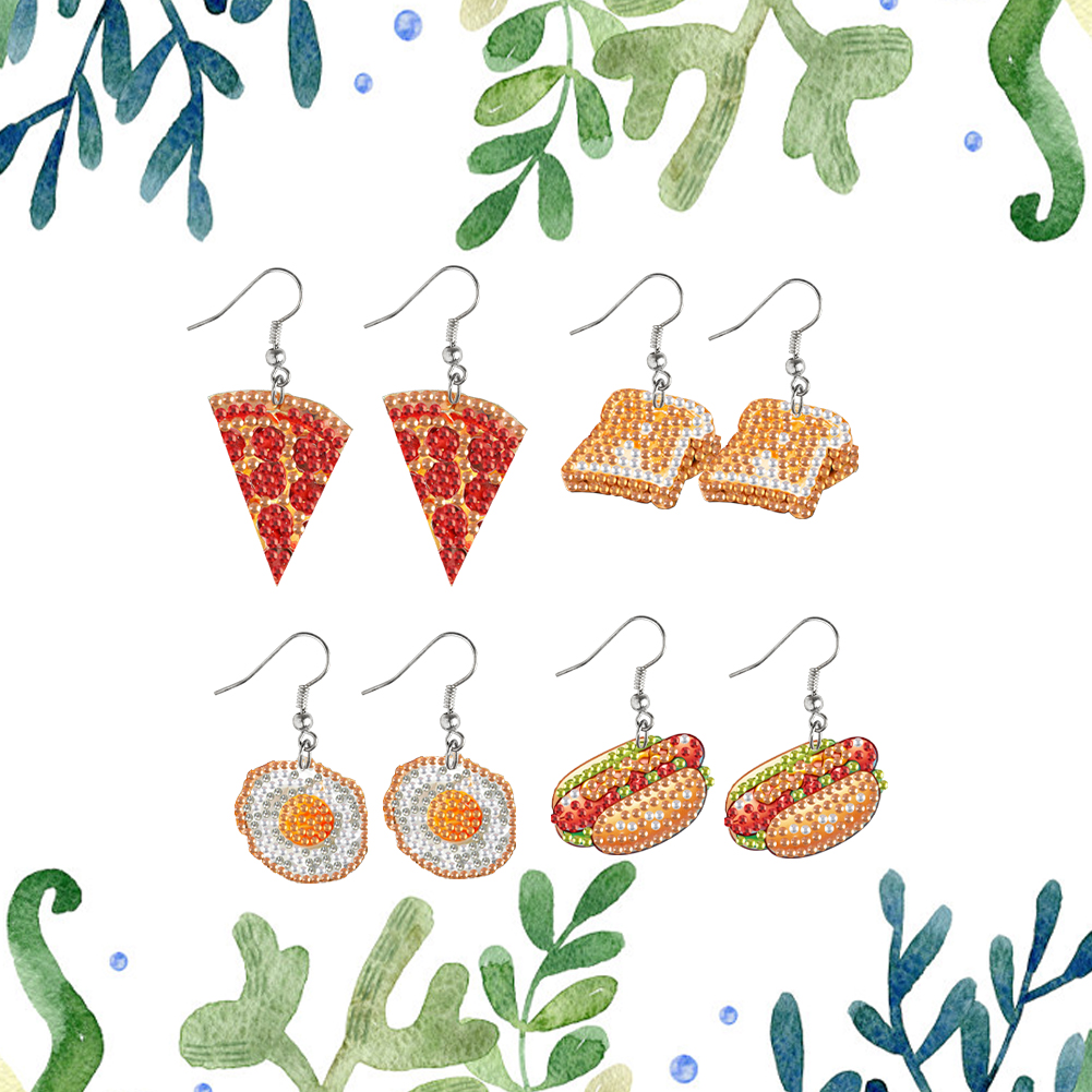 4 pary dwustronnych zestawów d – Resin Art Earrings Kit recenzja i cena