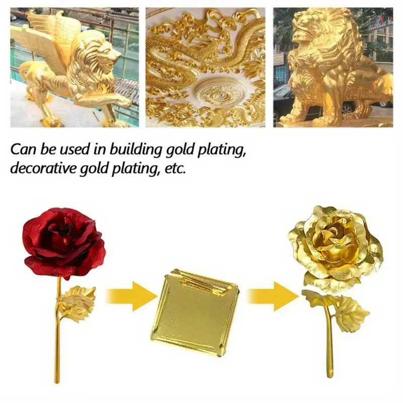 100 szt. Imitacja złota, srebr – Resin Art For Wedding Gift recenzja i cena