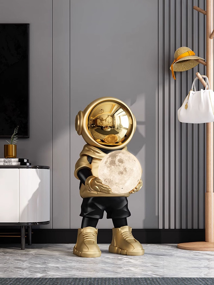 Home Decor Statua astronauty B – Resin Art In Floor recenzja i cena
