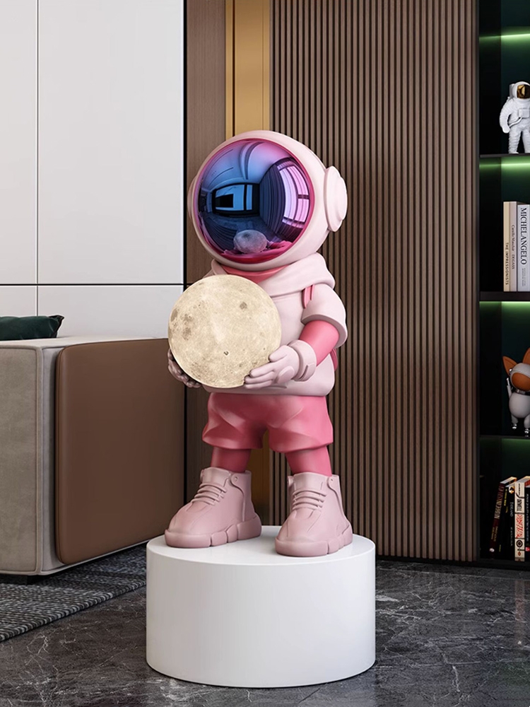 Home Decor Statua astronauty B – Resin Art In Floor recenzja i cena