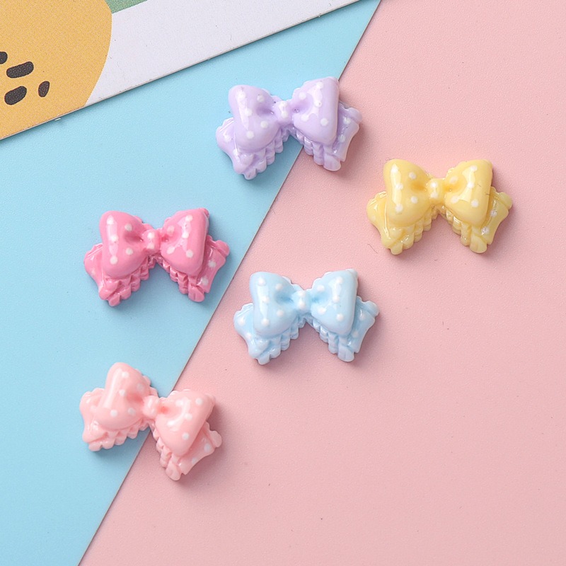 7 Kolorowe Mini Kokardki z Żyw – Resin Art Phone Case recenzja i cena