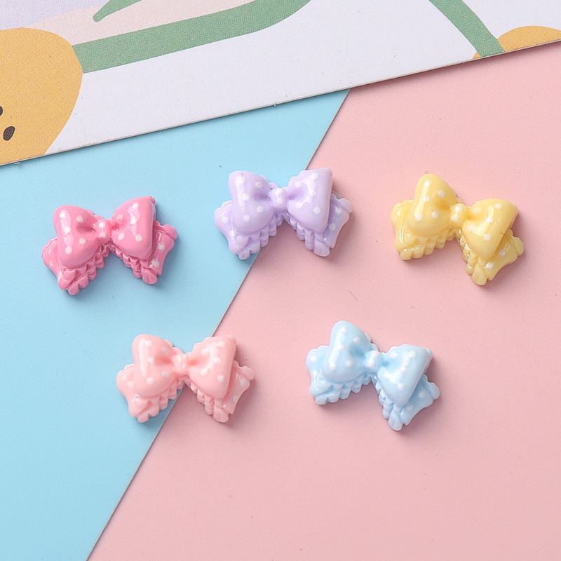 7 Kolorowe Mini Kokardki z Żyw – Resin Art Phone Case recenzja i cena